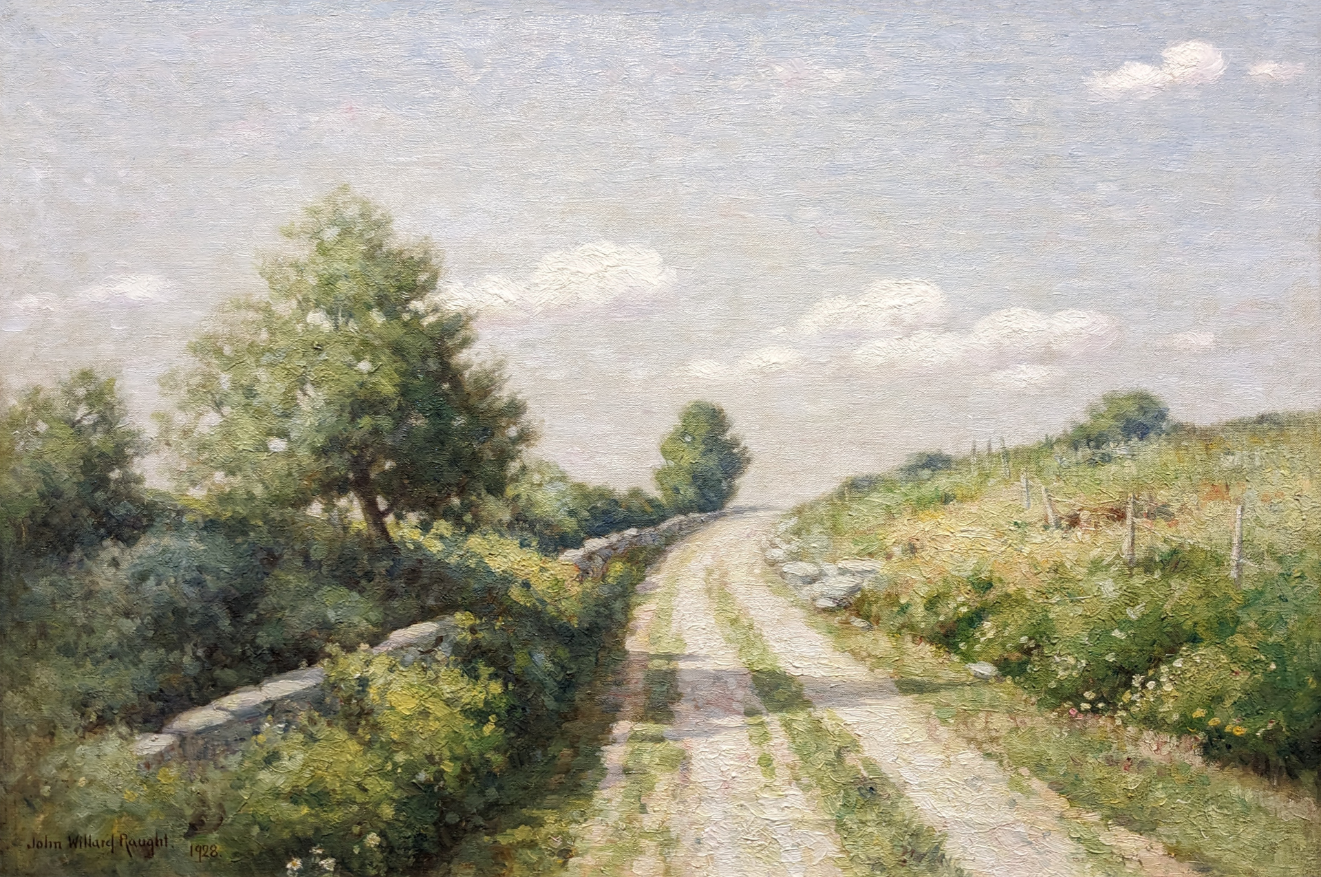 Landscape with Country Road 2020.2.3 John Willard Raught
